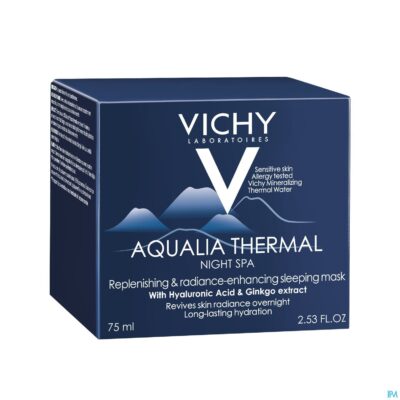 Vichy aqualia thermal spa nacht 75ml