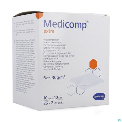 Medicomp kp ster extra 6l 10x10cm 30g 25x2