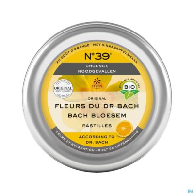 Bachbloesem bio pastilles n°39 noodgevallen 50g