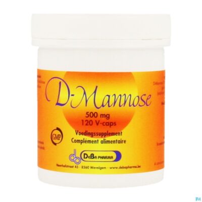 D-mannose 500mg v-caps 120 deba-3