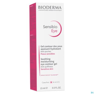 Bioderma sensibio gel oogomtrek gev.ogen 15ml
