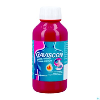 Gaviscon antireflux antizuur orale susp 300ml-4
