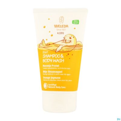 Weleda shampoo & bodywash 2in1 sinaas 150ml