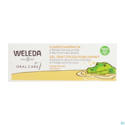 Weleda tandpasta gel kind nf tube 50ml-2