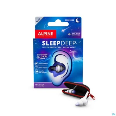 Alpine sleepdeep oordoppen 1p-2