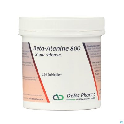 Beta-alanine 800mg slow release comp 120 deba-2