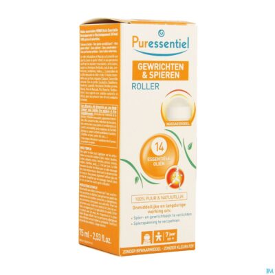 Puressentiel gewrichten roller 14 ess olie 75ml-3