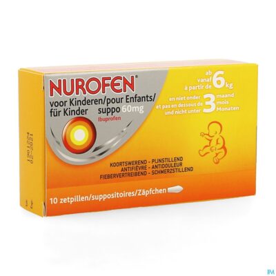 Nurofen kind 60mg suppo 10x60mg-2