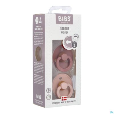 Bibs 2 fopspeen duo woodchuck blush