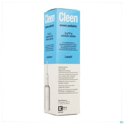 Cleen enema pediatric 5g/12g opl rect.gebr.fl 66ml-2