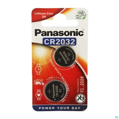 Panasonic batterij cr2032 3v 2