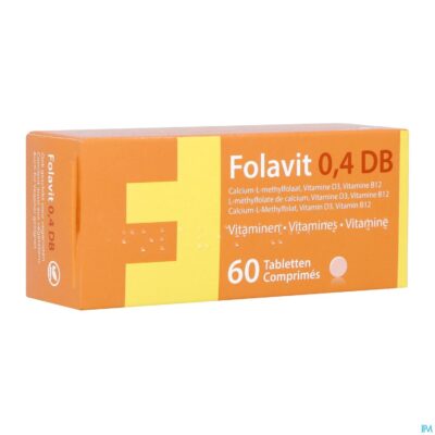 Folavit 0,4mg db tabl 60