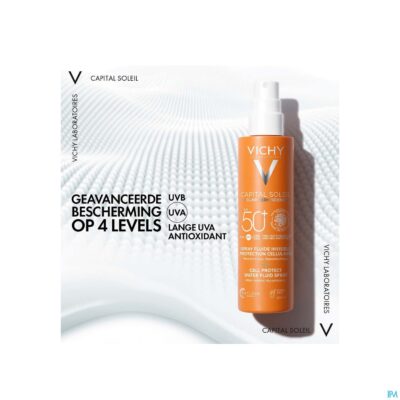 Vichy capital prot. cell. kind ip50+ spray 200ml-6