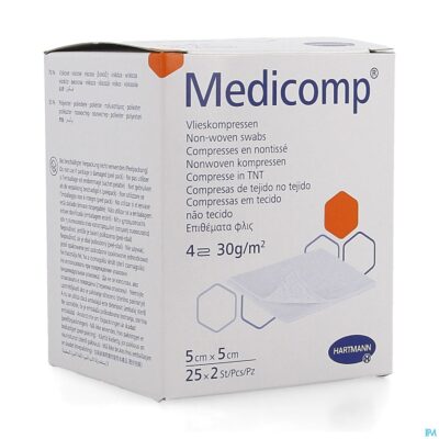 Medicomp kp ster 4l 5x5cm 30g 25x2