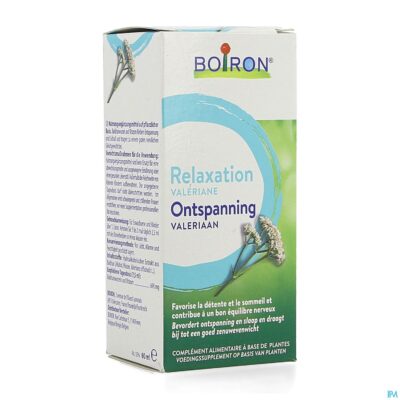 Relaxatie valeriaan 60ml boiron-2