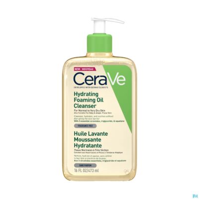 Cerave hydraterende schuimend reinigingsolie 473ml