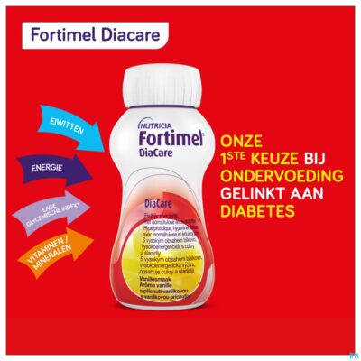 Diacare aardbei 4x200ml-4