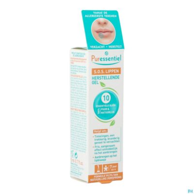 Puressentiel sos lippen gel 10 ess.olie 5ml