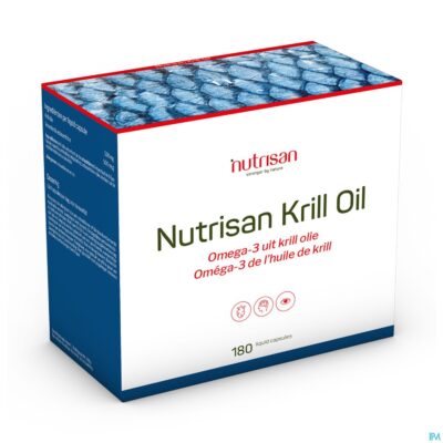 Nutrisan krill oil licaps 180