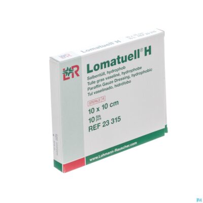 Lomatuell h kompres ster 10x10cm 10 23315-2