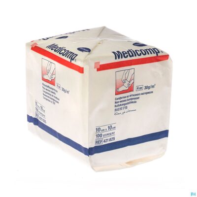 Medicomp 10x10cm 4l. nst. 100 p/s-2