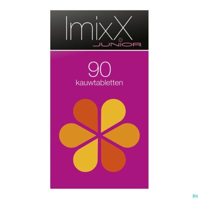 Imixx junior framboos kauwtabl 90-3