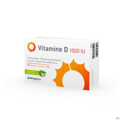 Vitamine d 1000iu metagenics tabl 168