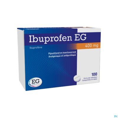 Ibuprofen eg 400 mg filmomh tabl 100 x 400 mg