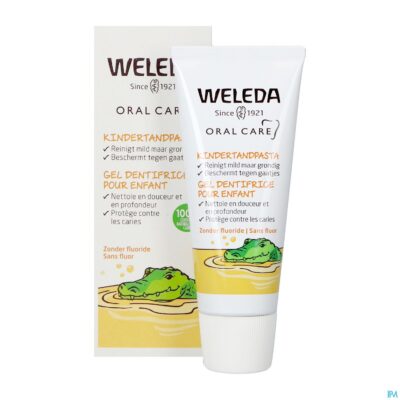 Weleda tandpasta gel kind nf tube 50ml-6