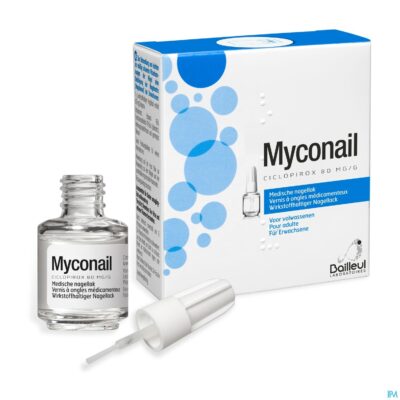 Myconail 80mg/g medische nagellak fl 6,6ml-2