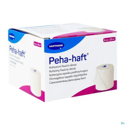 Peha-haft latexfree 6cmx20m 1 p/s