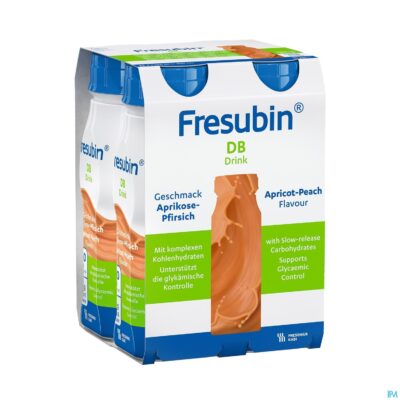 Fresubin db drink 200ml pêcheabricot/abrikoosperzik