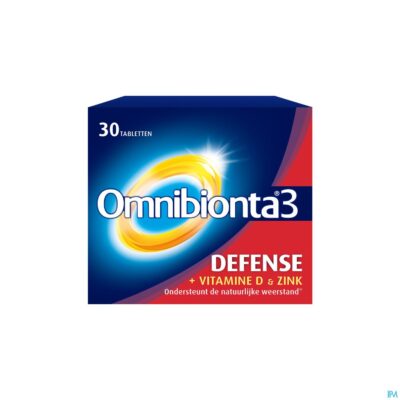 Omnibionta3 defense multivitamines immuniteit (30 tabletten)-2