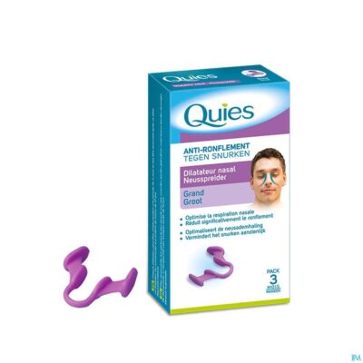 Quies a/snurk neusspreider large 1-4