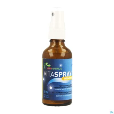 Vitaspray melatonine spray fl glas 50ml-2