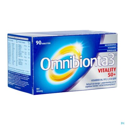 Omnibionta 3 vitality 50+ tabl 90-2