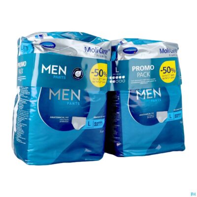 Molicare premium men pants 7 drops l 2x7 promopack