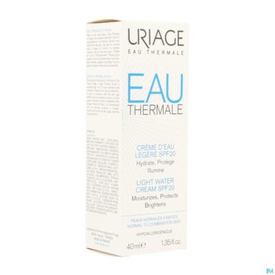 Uriage thermaal water creme licht water ip20 40ml-2