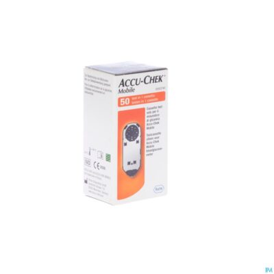 Accu chek mobile test cassette 50 tests 7141254171-3