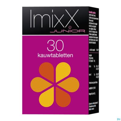 Imixx junior framboos kauwtabl 30-2