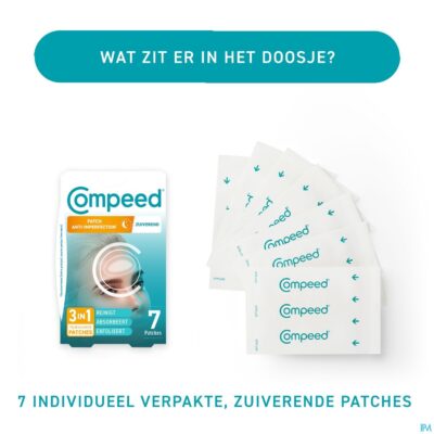 Compeed a/imperfections zuiverend patchs 7-6