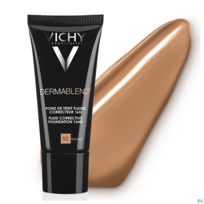 Vichy fdt dermablend fluide 55 bronze 30ml-11