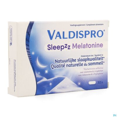 Valdispro sleepzz  melatonine 30 tabl