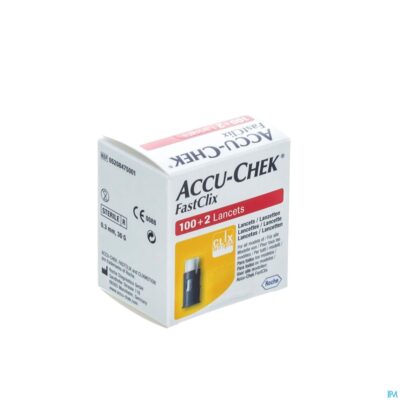 Accu chek mobile fastclix lancet 17x6 5208475001-2