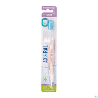 Axoral pro-clean tandenborstel soft