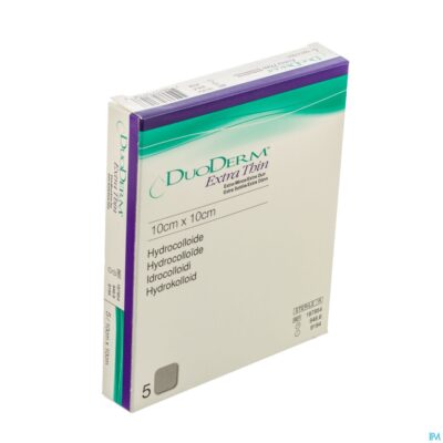 Duoderm extra dun verb hydro 10cmx10cm 5 h7954