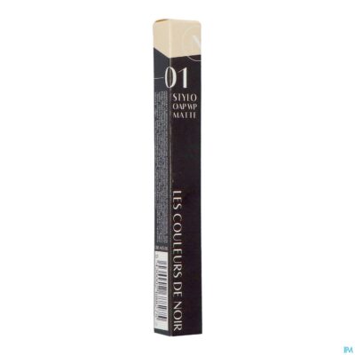 Couleurs de noir stylo oap wtp matte 01 casual s.