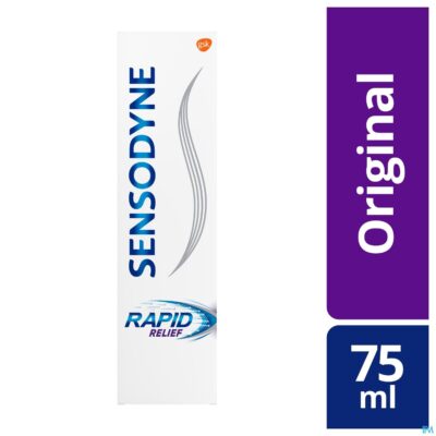 Sensodyne rapid relief tandpasta 75ml-4