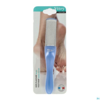 Voetrasp inox kleur