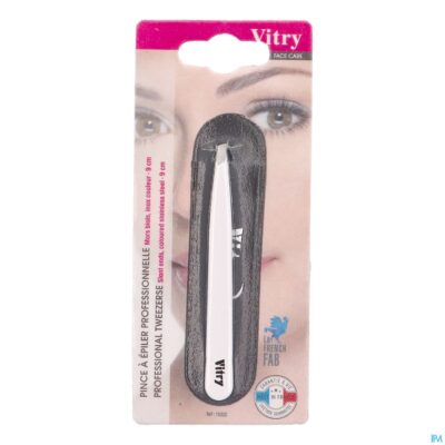 Epileerpincet prof. schuin inox kleur-2